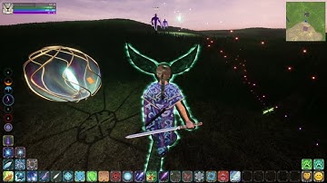 Battle with Shadow and magic abilities of character. Creating my own game with UE5