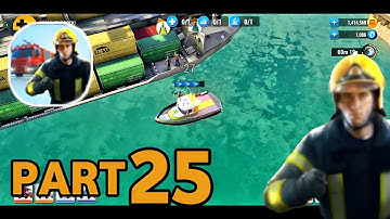 Emergency HQ: Firefighter Game - Gameplay Walkthrough Part 25 - TickerX (iOS, Android)