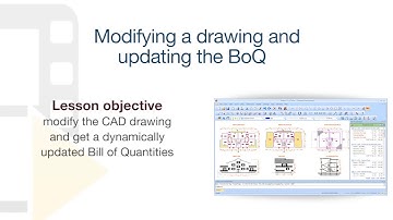 PriMus TAKEOFF Tutorial - Modifying the CAD drawing to update the Bill of Quantities - ACCA software
