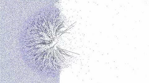 Hard Shell Impact Crater Simulation Run 23