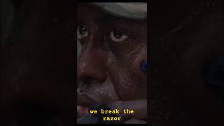 Bill Duke Improvised Macs Shaving | PREDATOR (1987)