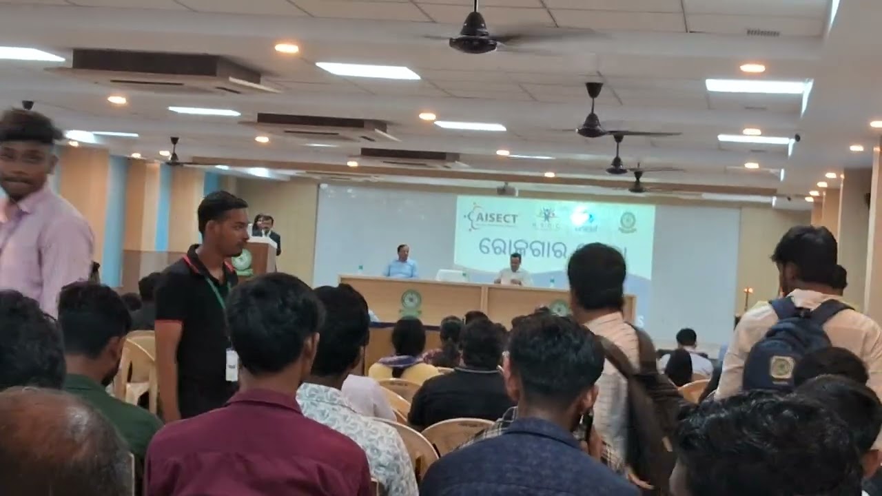 Rojgar Mela in Gandhi institute of technology and management