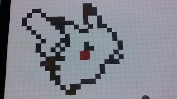 How to draw pixel pikachu part 2