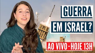 O QUE ESTÁ ACONTECENDO EM ISRAEL? Israel com Aline ao vivo