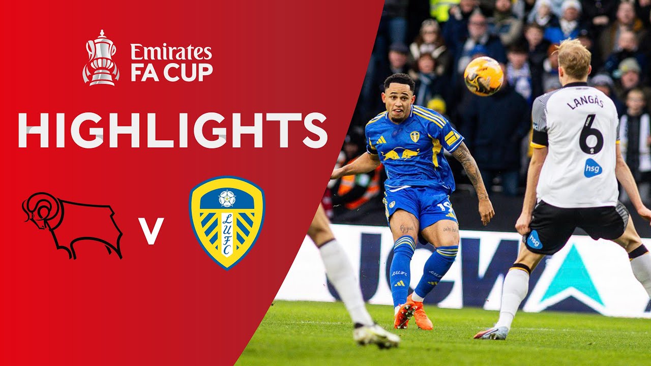 [Highlight] Emirates FA Cup : Derby County vs Leeds United (11-01-69)