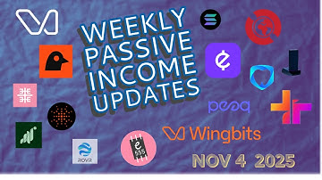 Projects Update 11-3-25 | 2 Projects Hit Main Net |  Silencio, GRASS & NATIX hit Bottom