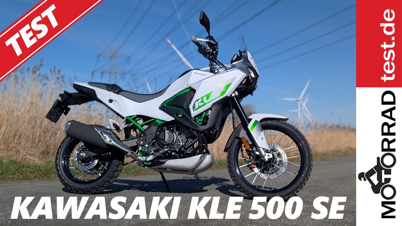 Kawasaki KLE 500 SE | Test (deutsch) der neuen A2 Reise-Enduro von Kawasaki