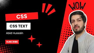 Tutorial | #9 CSS Text