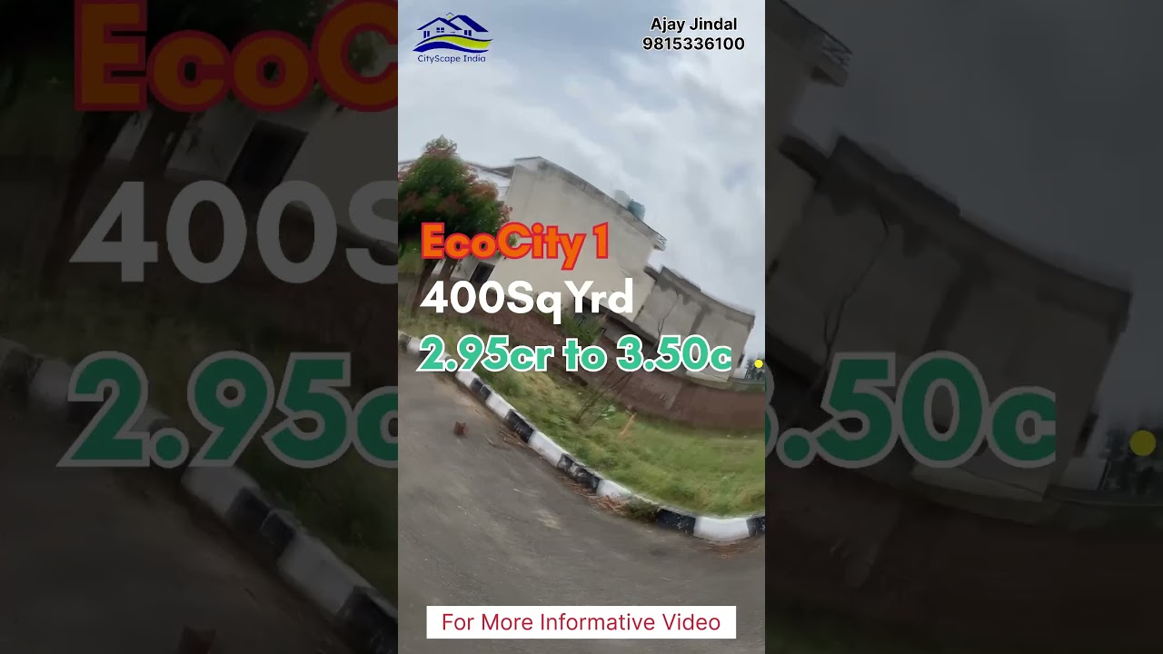 Plots in  Eco City 1, New Chandigarh.