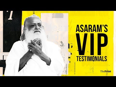 Asaram's VIP 'testimonials' : From Modi, Vajpayee, Kalam, Sibal