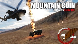 COIN in the Mountains with the Apache | DCS AH-64D - Outpost Mamba Defense | 4K VR 60 FPS