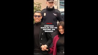 Cristiano Ronaldo and his partner Georgina Rodríguez are engaged