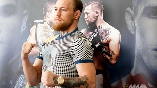 Conor McGregor UFC 189 World Tour LA Media Scrum
