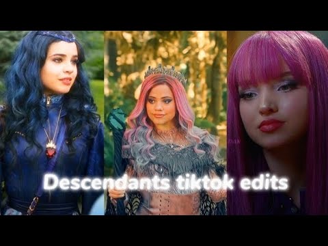 Descendants tiktok edits #descendants #disney (all are awesome)