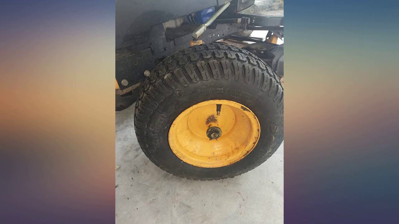 Pneu Tracteur Gazon Deli Tire S-374 16x6.50-8 - 4 Plis Sans Chambre à Air Pour Tondeuse Et Jardin