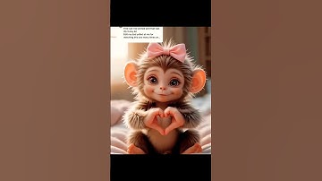 Cute monkey 😊🌈☺️☀️ #shortsviral #funny