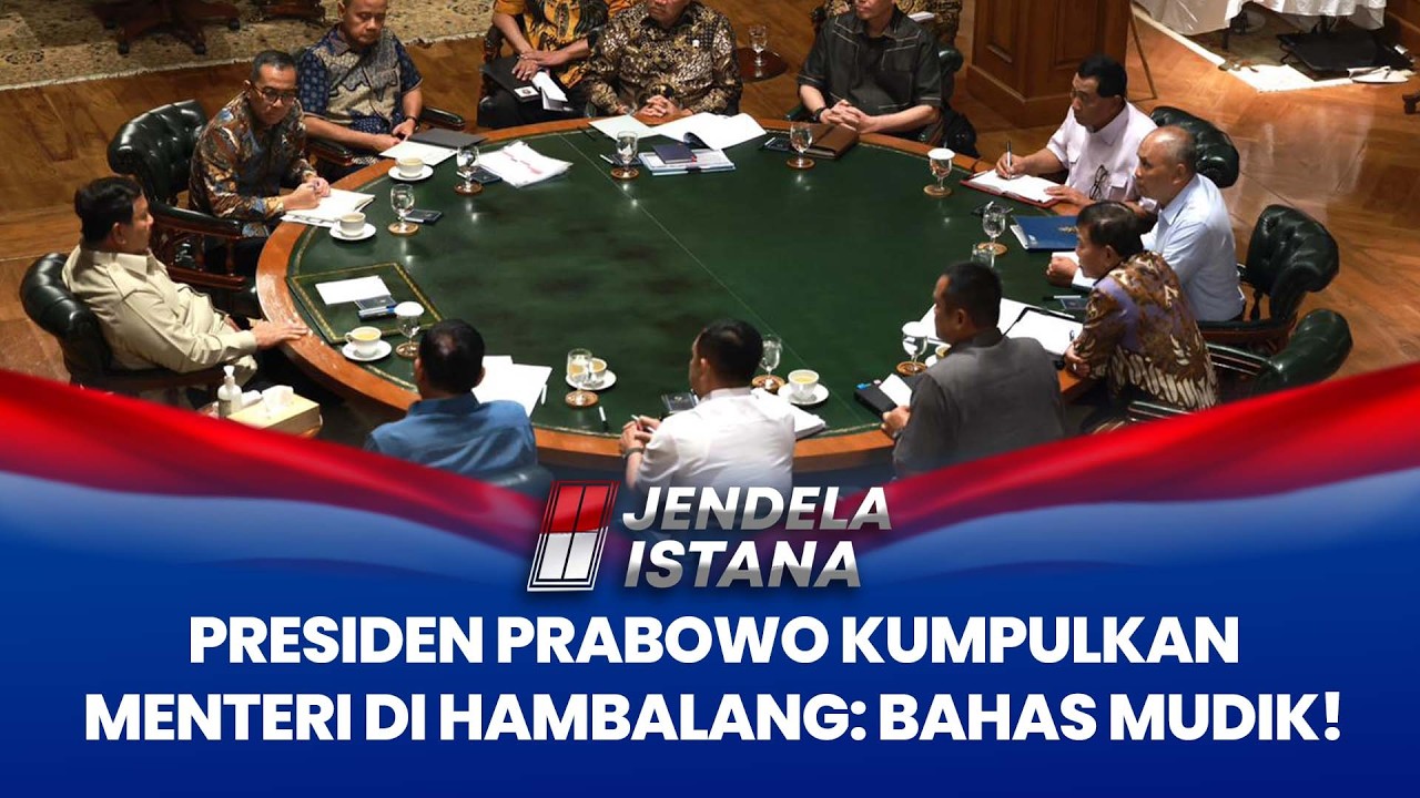 GERCEP! Presiden Prabowo Gelar Ratas di Hambalang: Bahas Kampus STEM hingga Mudik Lebaran 2026