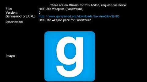 GMOD Addons Error WTF!