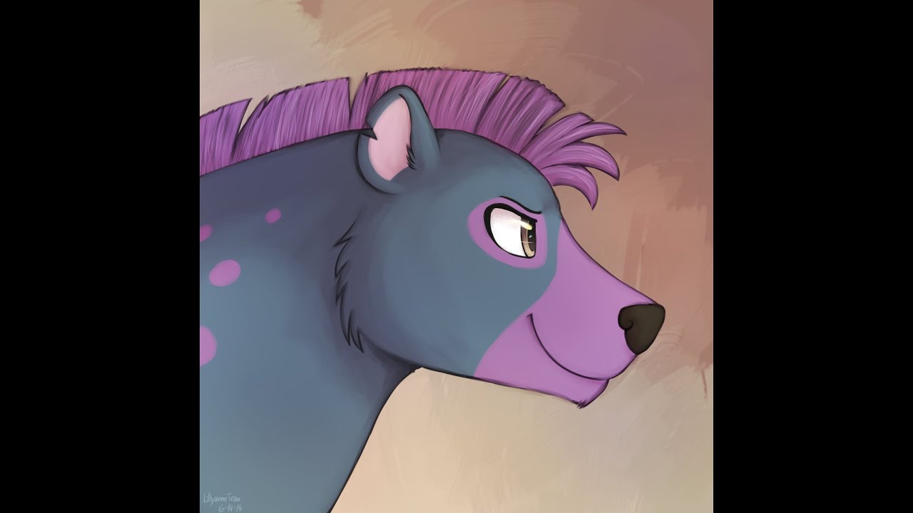 Animal Jam Hyena Speedpaint - YouTube