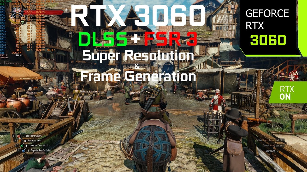 The Witcher 3 Next Gen FSR 3 Frame Generation Mod RTX 3060 1080p the-witcher-3-next-gen-fsr-3-frame-generation-mod-rtx-3060-1080p