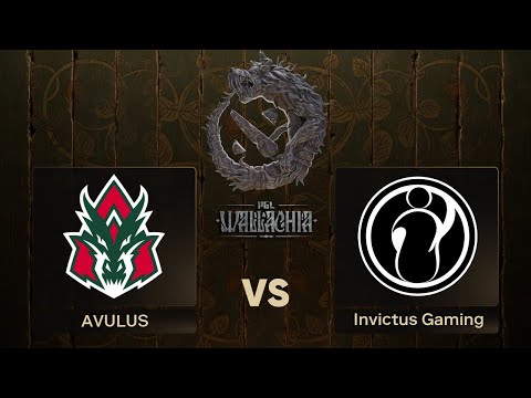 AVULUS проти Invictus Gaming | Group Stage - PGL DOTA 2 Wallachia Season #2