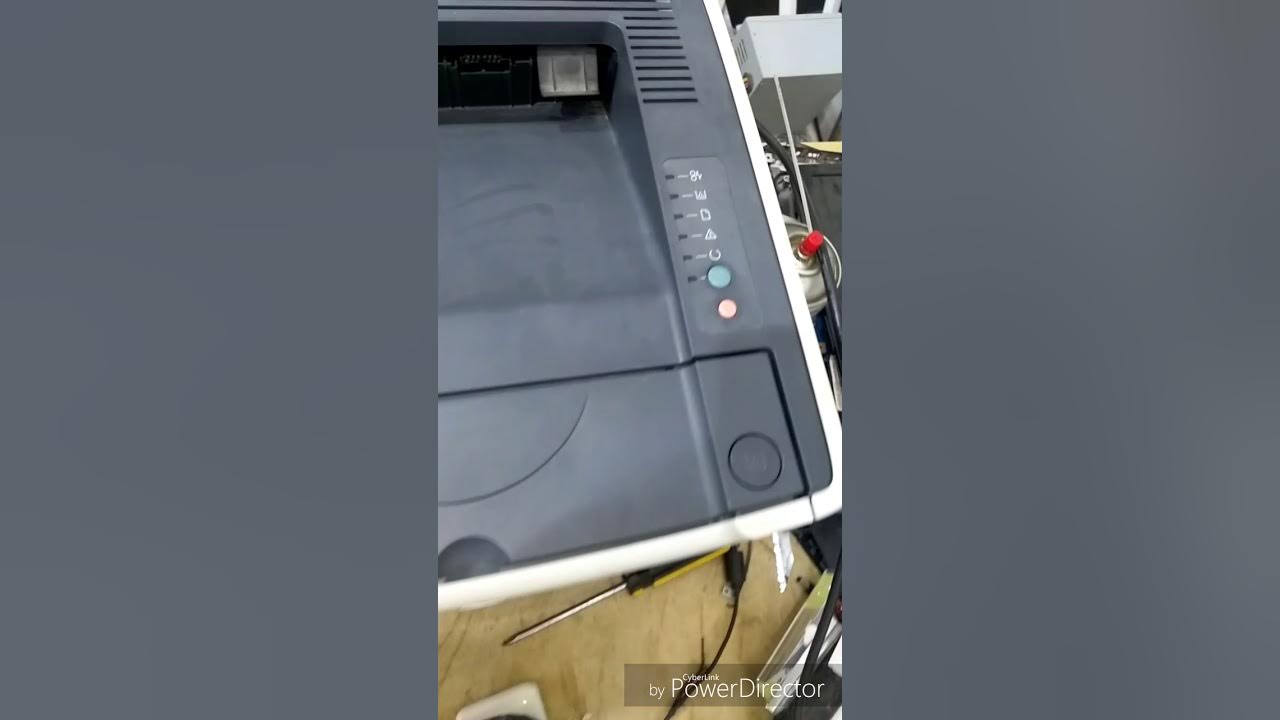 Hp p2015 light error solution - YouTube