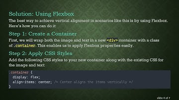 How to Vertically Align Text Next to an Image on Your Shopify Store