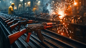 Inside the AK-47 Factory: From Raw Steel to Legendary Rifle (Full Process)