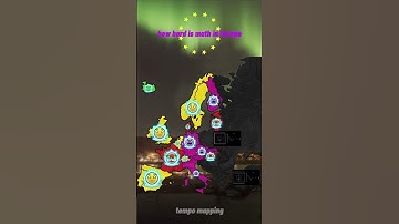 how hard is math in Europe #mapping #mapper #geographythroughmaps #geo #geography #history #shorts