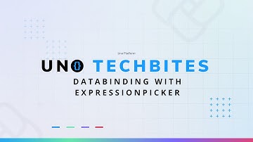 DataBinding with ExpressionPicker in Uno Platform for Figma Plugin | Uno Tech Bites