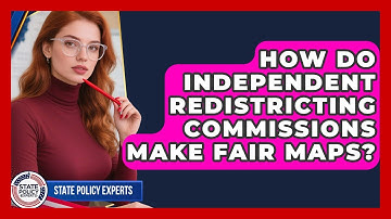 How Do Independent Redistricting Commissions Make Fair Maps? - State Policy Experts