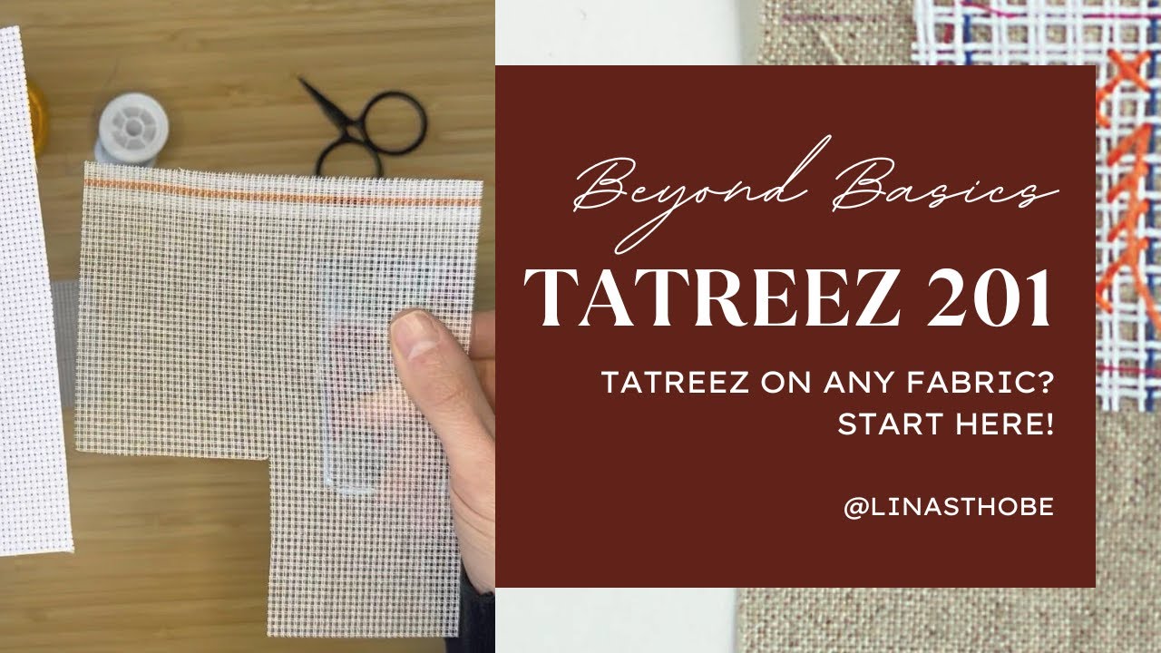 Tatreez on Any Fabric? Start Here with Waste Canvas (Not Aida!)
