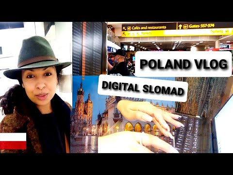 WORKING REMOTELY FROM KRAKOW -- POLAND VLOG 2022 -- DIGITAL SLOWMAD IN EUROPE