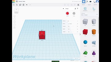 Tinkercad 2 -  Basis tekenen en kijken