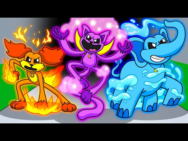 POPPY PLAYTIME, But They're ELEMENTAL! (Cartoon Animation) class=