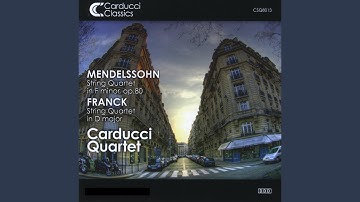 String Quartet In D Major: II. Scherzo: Vivace