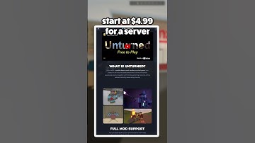 Best Unturned Server Hosting 2025? Here’s the ONE You NEED! ⚡ #unturned #serverhosting