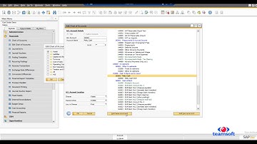 SAP Business One Financials 1.1 Chart of Accounts