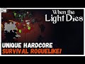 A very unique hardcore survival roguelike when the light dies