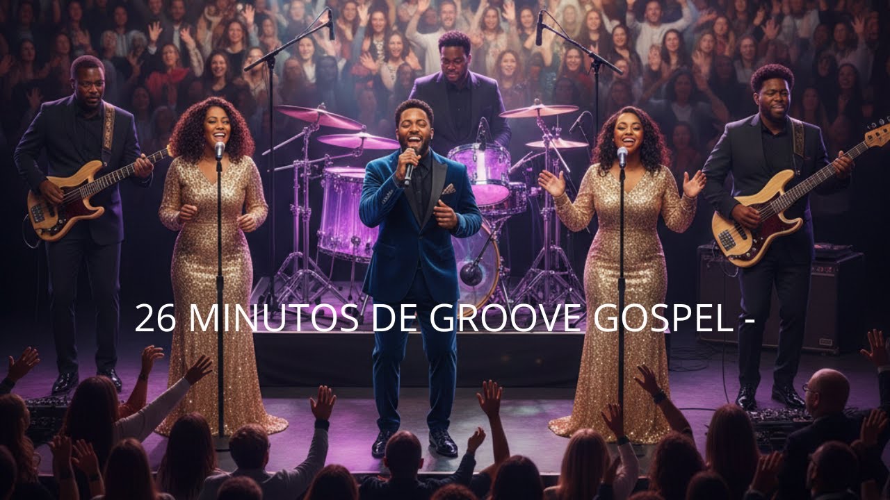 IMPOSSIVEL NÃO SENTIR! 26 Minutos de Groove Gospel com CORAL BLACK