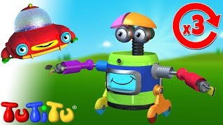 robot learn how to build tutitu toys one more time video for babies