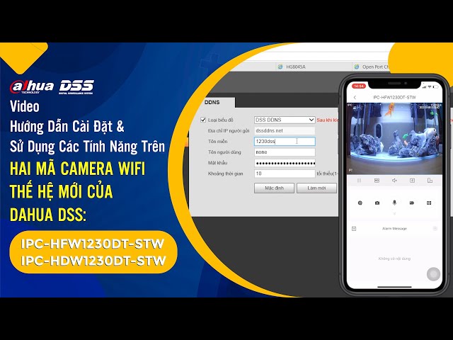 HDSD_175 Video HDCĐ & SD Tính Năng Trên 2 Mã Camera WiFi Mới : IPC-HFW1230DT-STW & IPC-HDW1230DT-STW