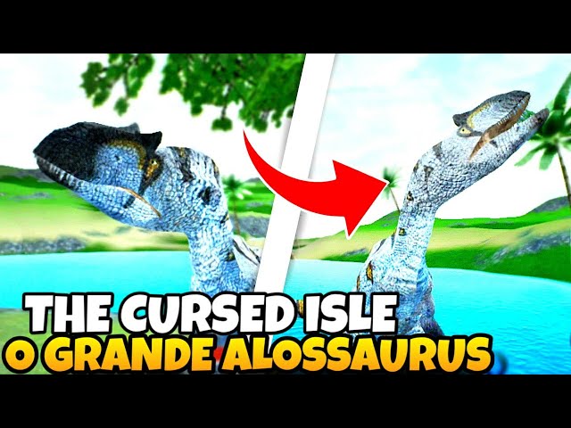 The cursed isle - Jogo de dinossauro online pra Android 