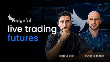 LIVE TRADING FUTURES with André & James | edgeful