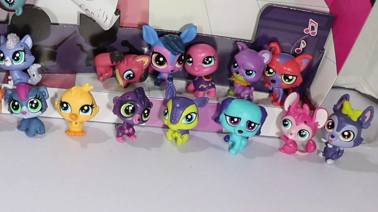 Amazon Exclusive Littlest Pet Shop LPS Set Unboxing YouTube
