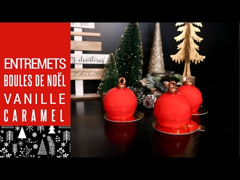 recette BOULES DE NOËL, FAÇON MONT-BLANC / Christmas balls chestnut vanilla  (EG subs) 