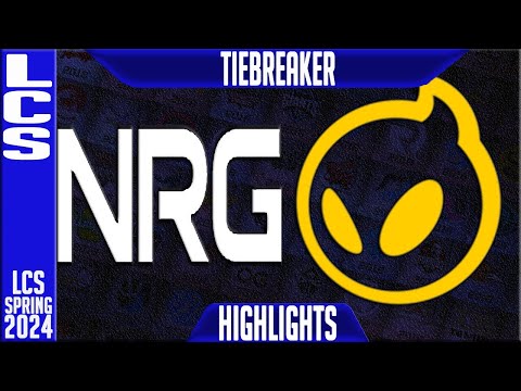 NRG vs DIG Highlights | LCS Spring 2024 TIEBREAKERS | NRG Esports vs Dignitas