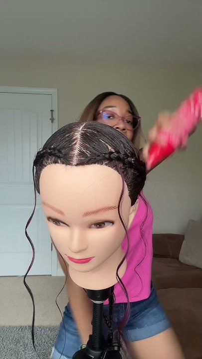  Two French Braids !! - YouTube