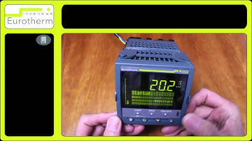 How to re-enter quick start on a Eurotherm 3504 controller