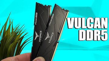 TEAMGROUP T-FORCE VULCAN DDR5 2x 16GB 6400MHz - Review